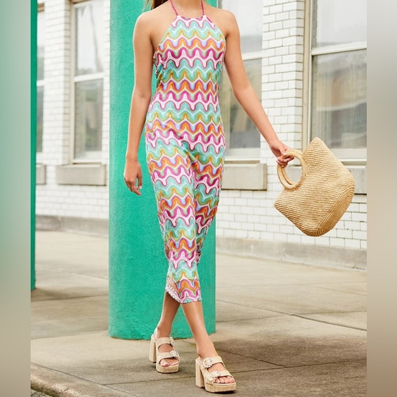 GB Girls Multicolor Maxi Dress NWT - Picture 1 of 5
